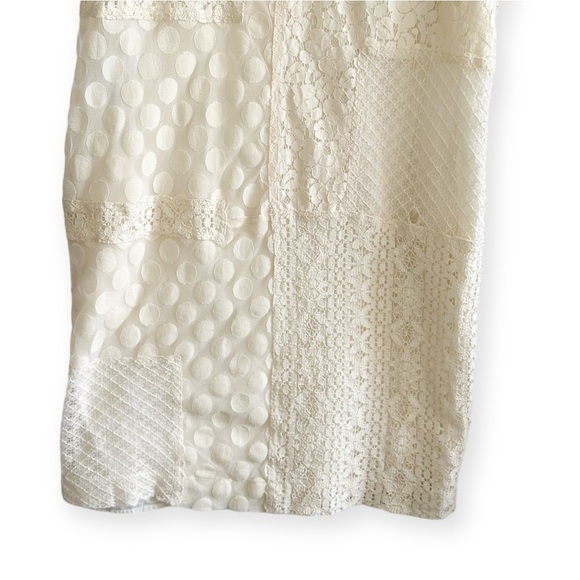 See By Chloe‎ Ivory Lace Mini Dress Size 6 - Picture 7 of 12